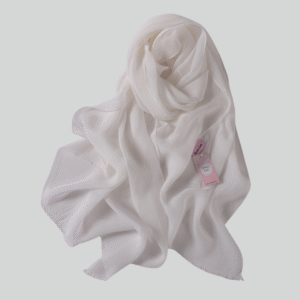 Chiffon Threaded Scarf
