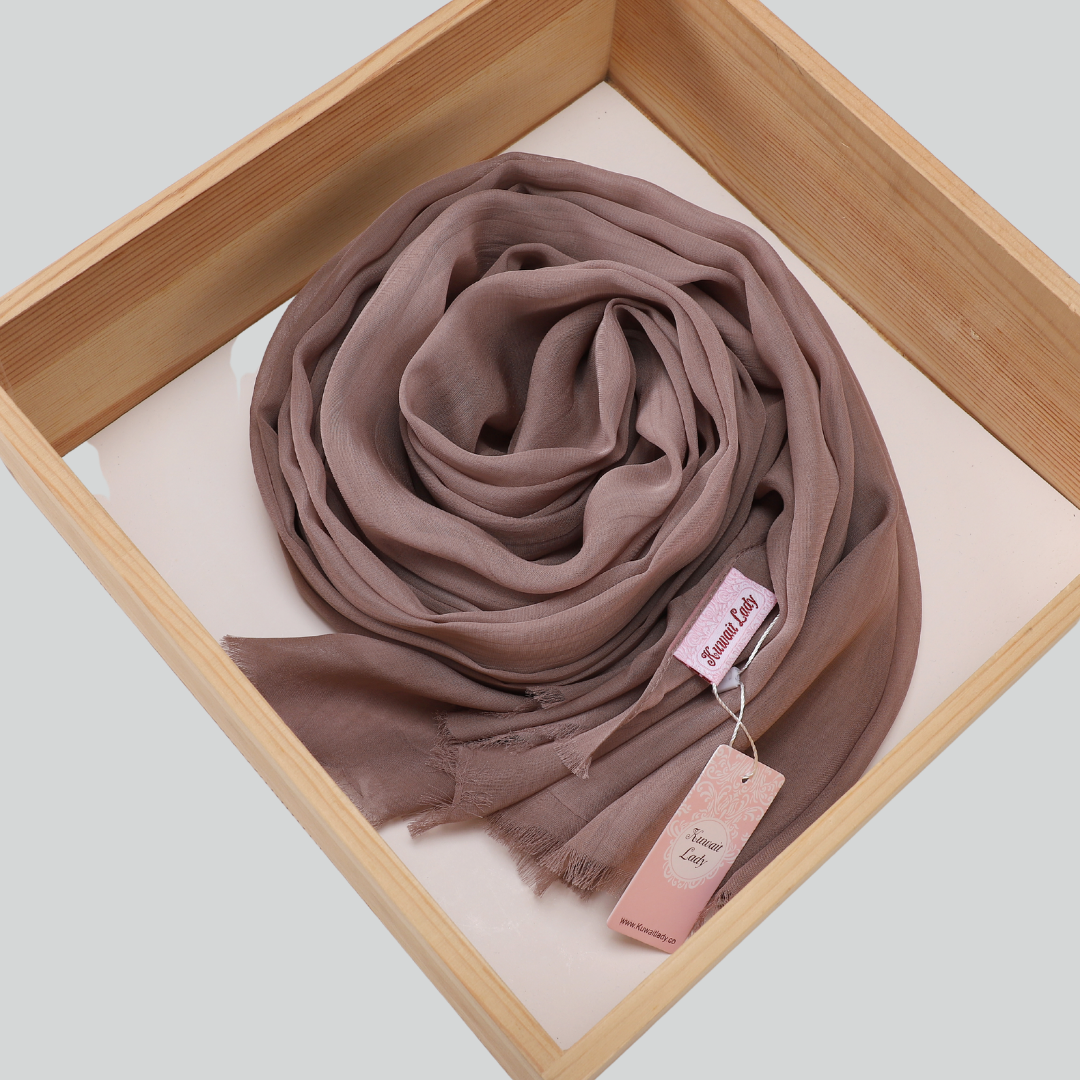 Chiffon Threaded Scarf - Image 4
